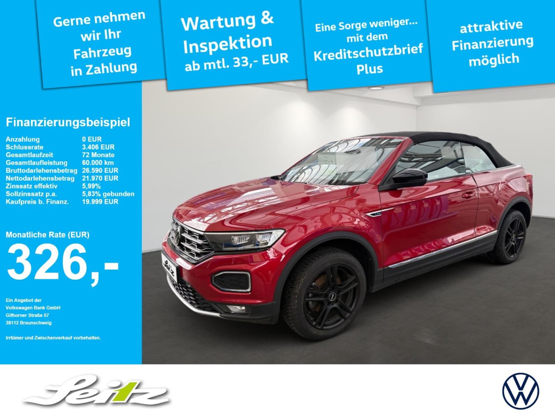 Volkswagen T-Roc Cabriolet Style