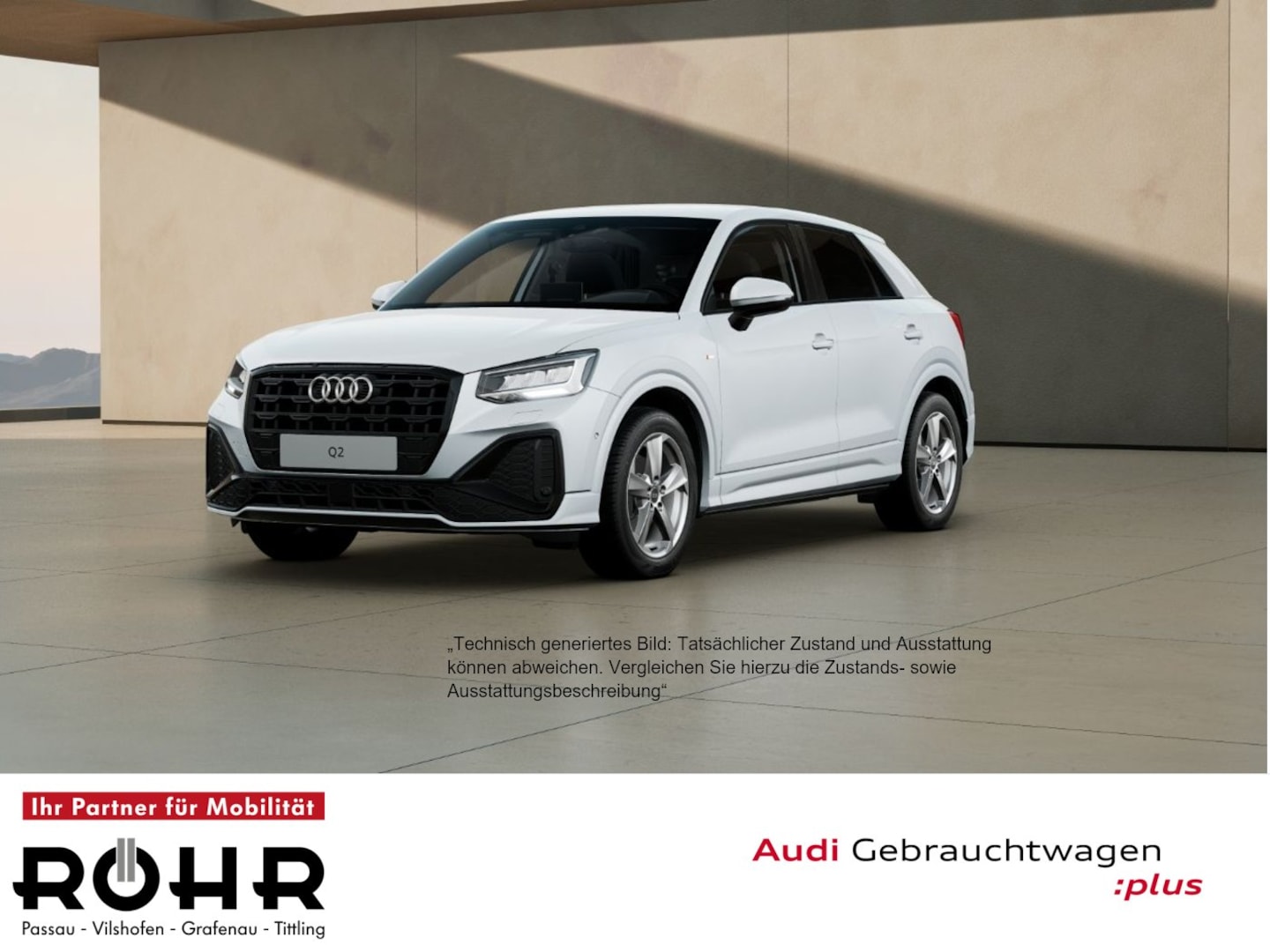 Bild über Audi Q2 S line 30 TFSI Schaltgetriebe - für weitere Informationen kontaktieren Sie den Audi Partner