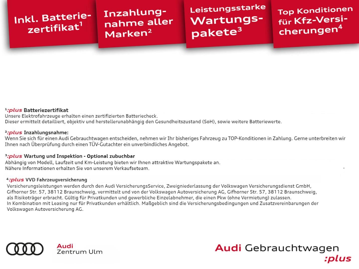 Bild über Audi A6 Avant e-tron e-tron - für weitere Informationen kontaktieren Sie den Audi Partner