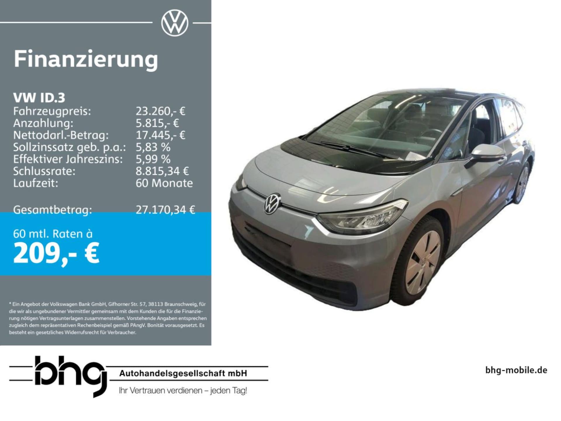 Volkswagen ID.3 Pro Performance