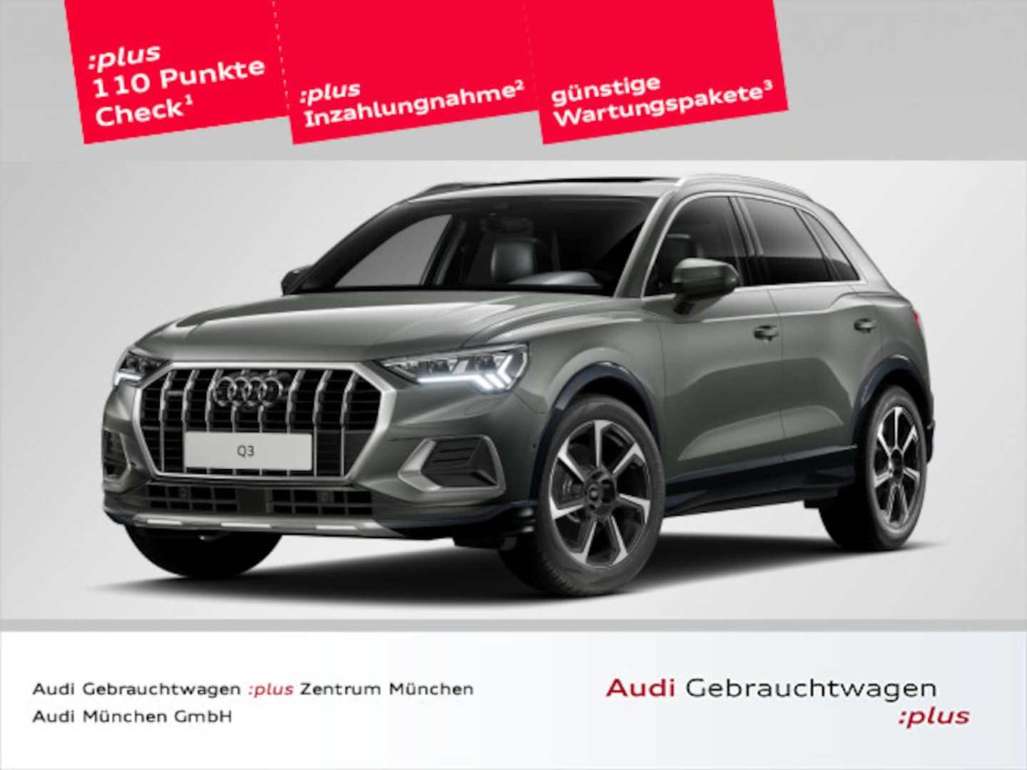 Bild über Audi Q3 TFSI quattro 140 kW S tronic - für weitere Informationen kontaktieren Sie den Audi Partner