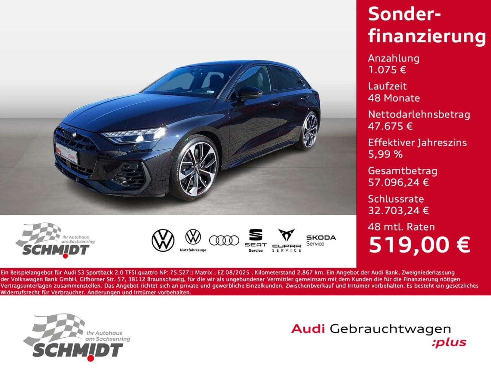 Audi S3 Sportback – Bild 2