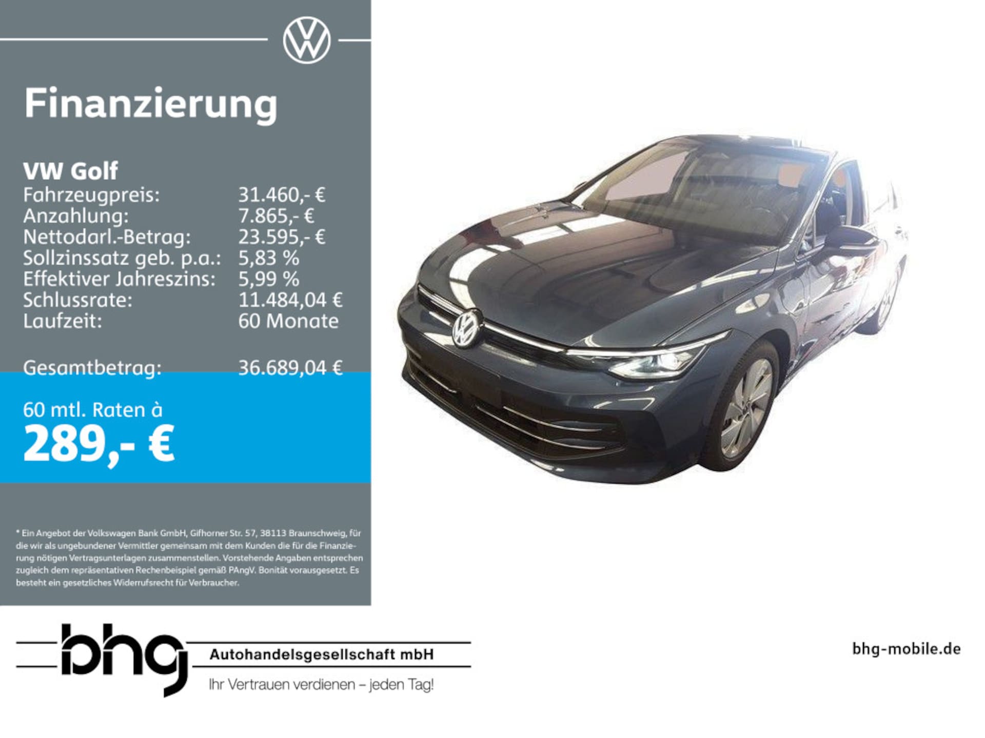Volkswagen Golf ENERGY
