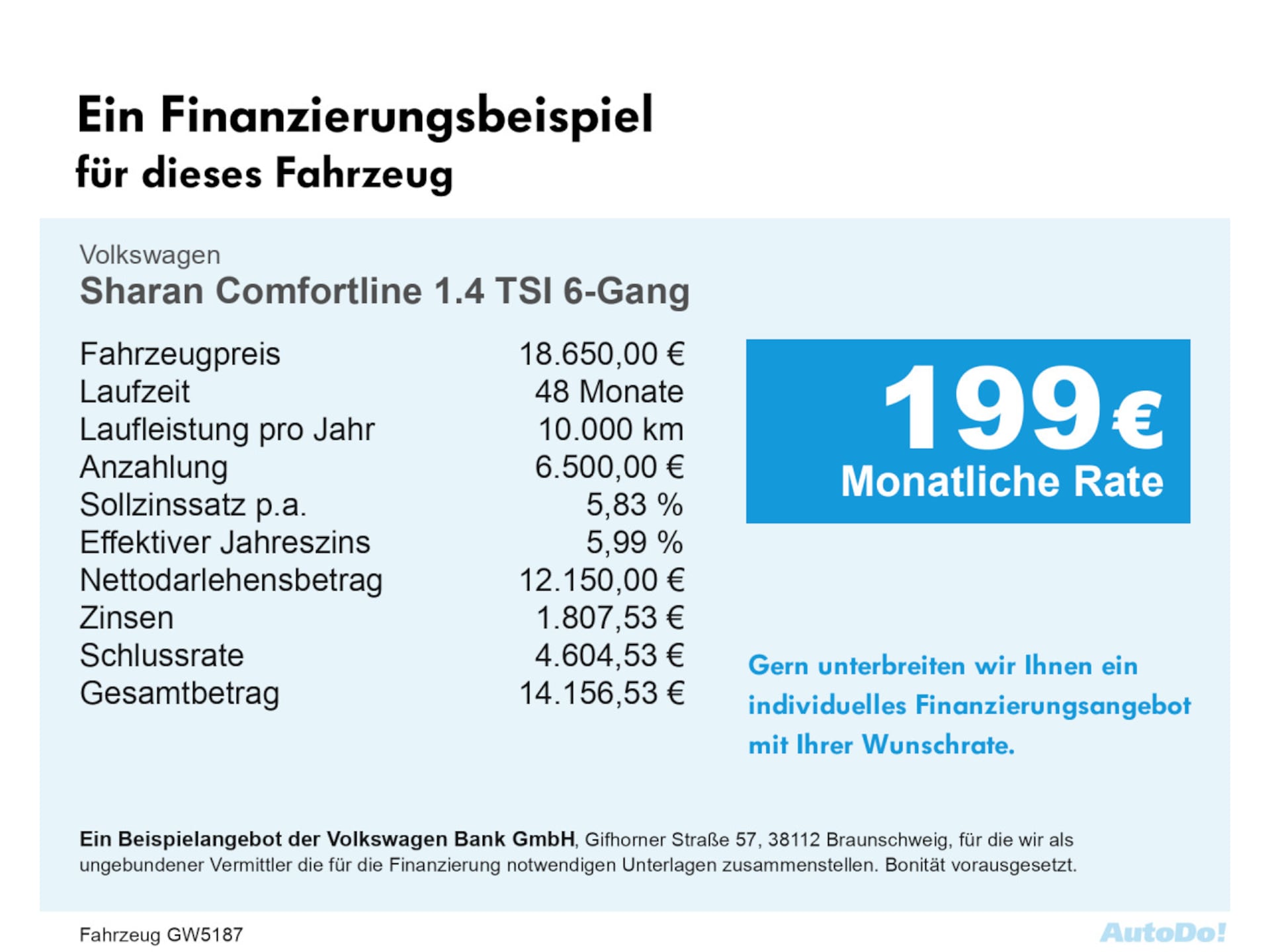 Volkswagen Sharan Comfortline