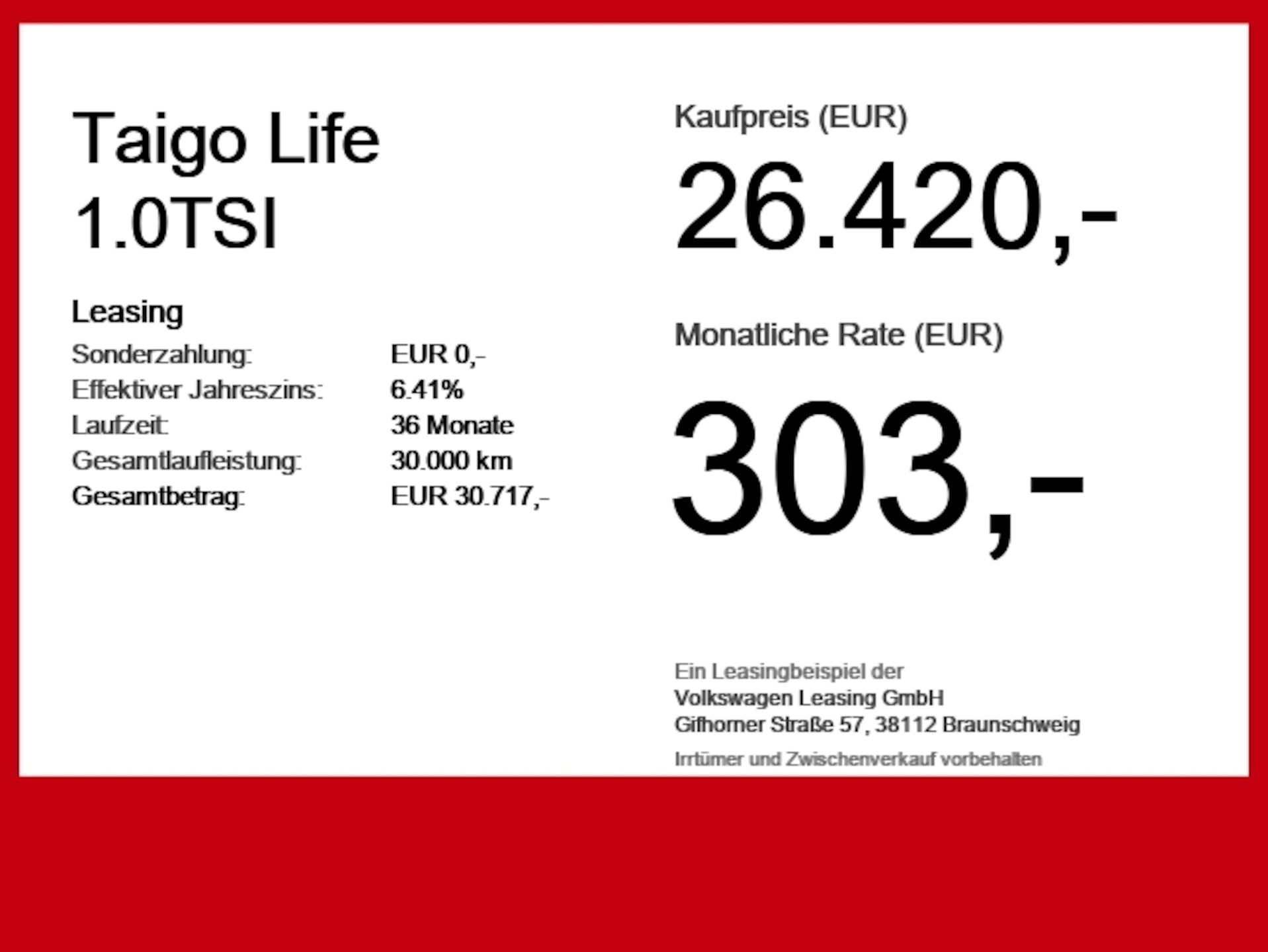 Volkswagen Taigo ENERGY