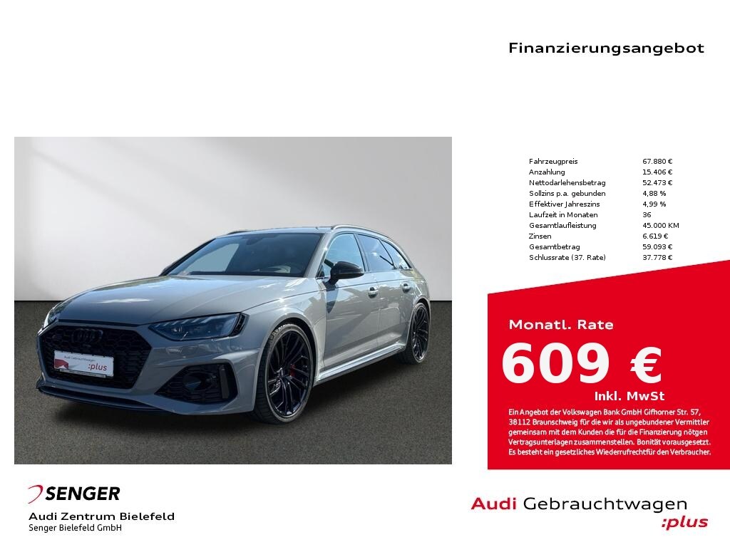 Image about Audi RS 4 Avant TFSI quattro tiptronic