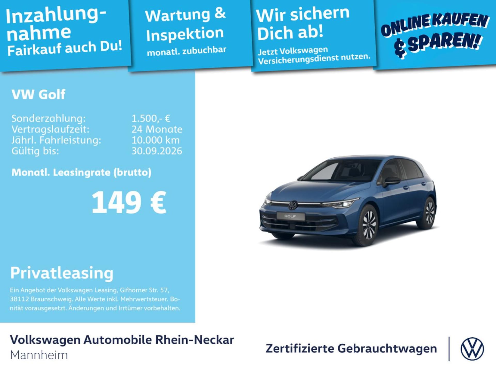 Volkswagen Golf Life