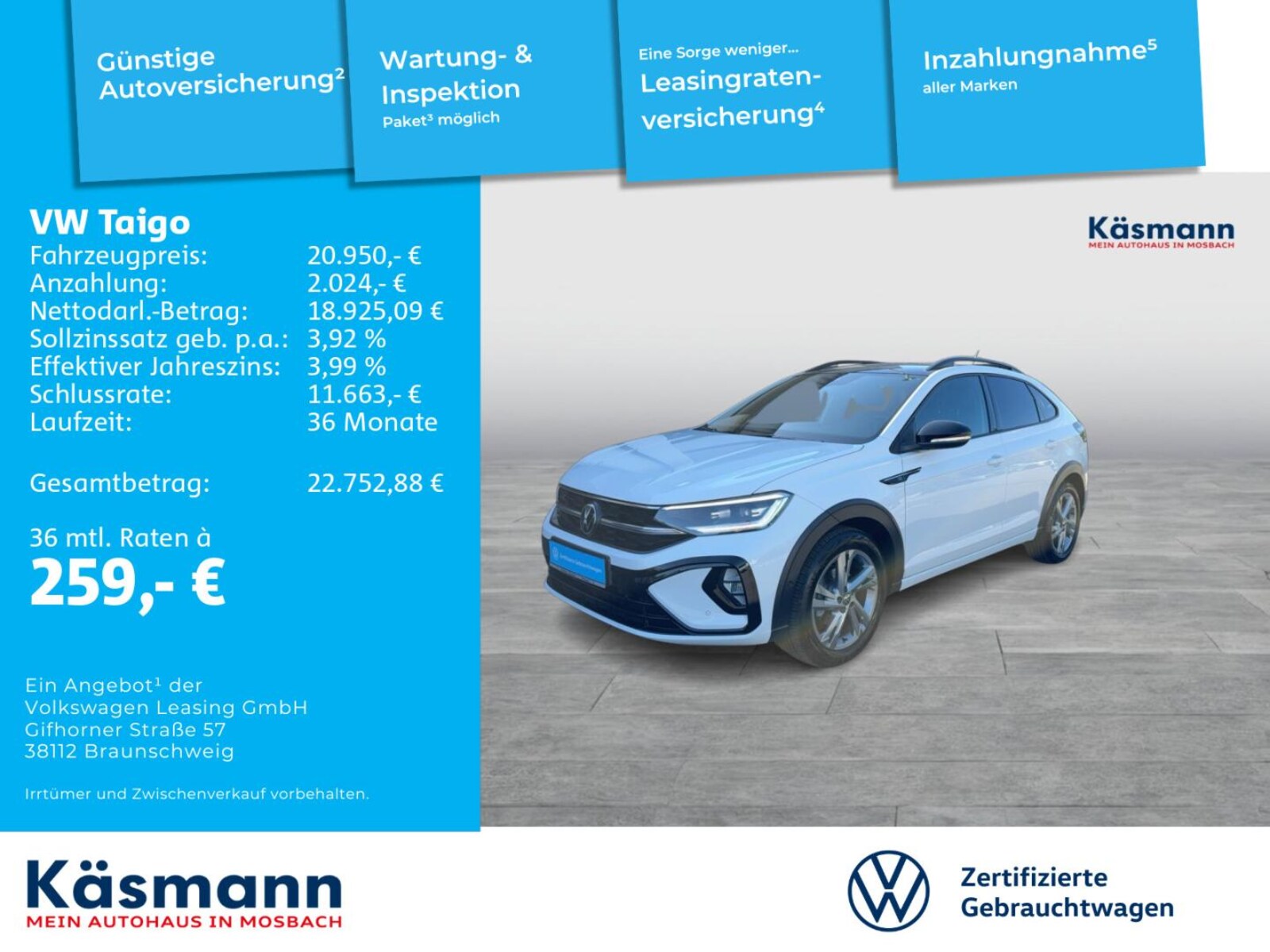 Volkswagen Taigo – Bild 2