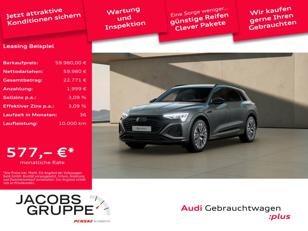 Image about Audi Q8 e-tron S line 50 e-tron quattro
