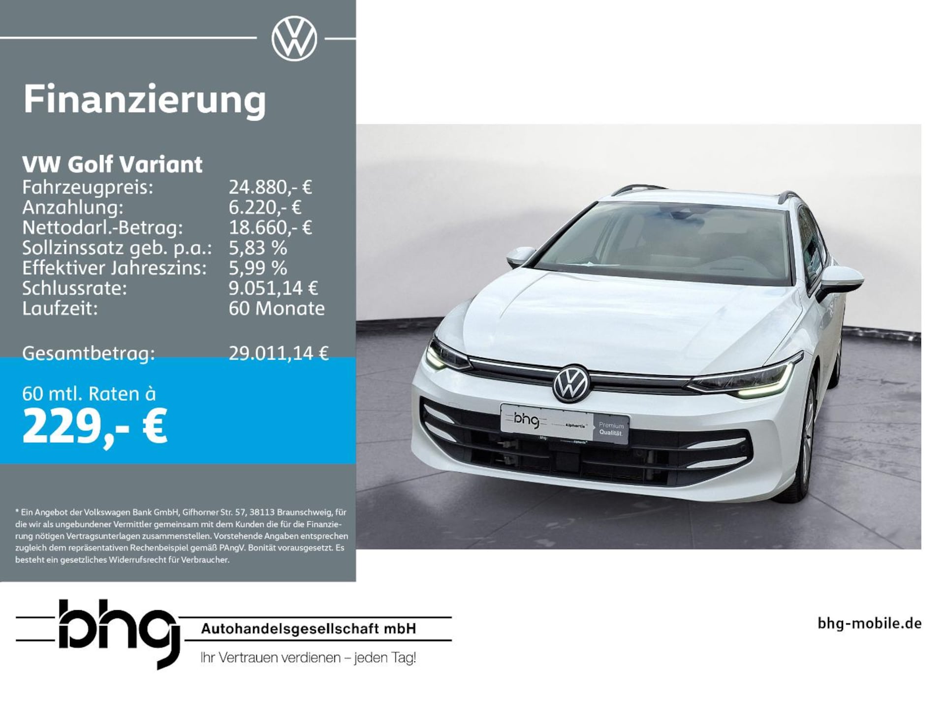 Volkswagen Golf Variant Life