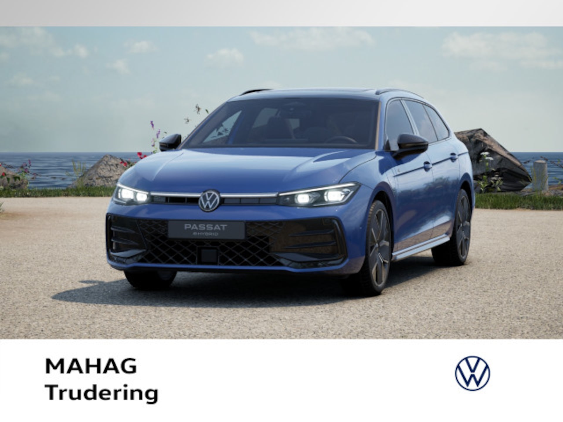 Volkswagen Passat — Volkswagen Passat Passat R-Line 1.5 eHybrid CCS IQ.Light IQ.Drive Navi Pano AHK HuD ParkAssistPro 360° APP DSG