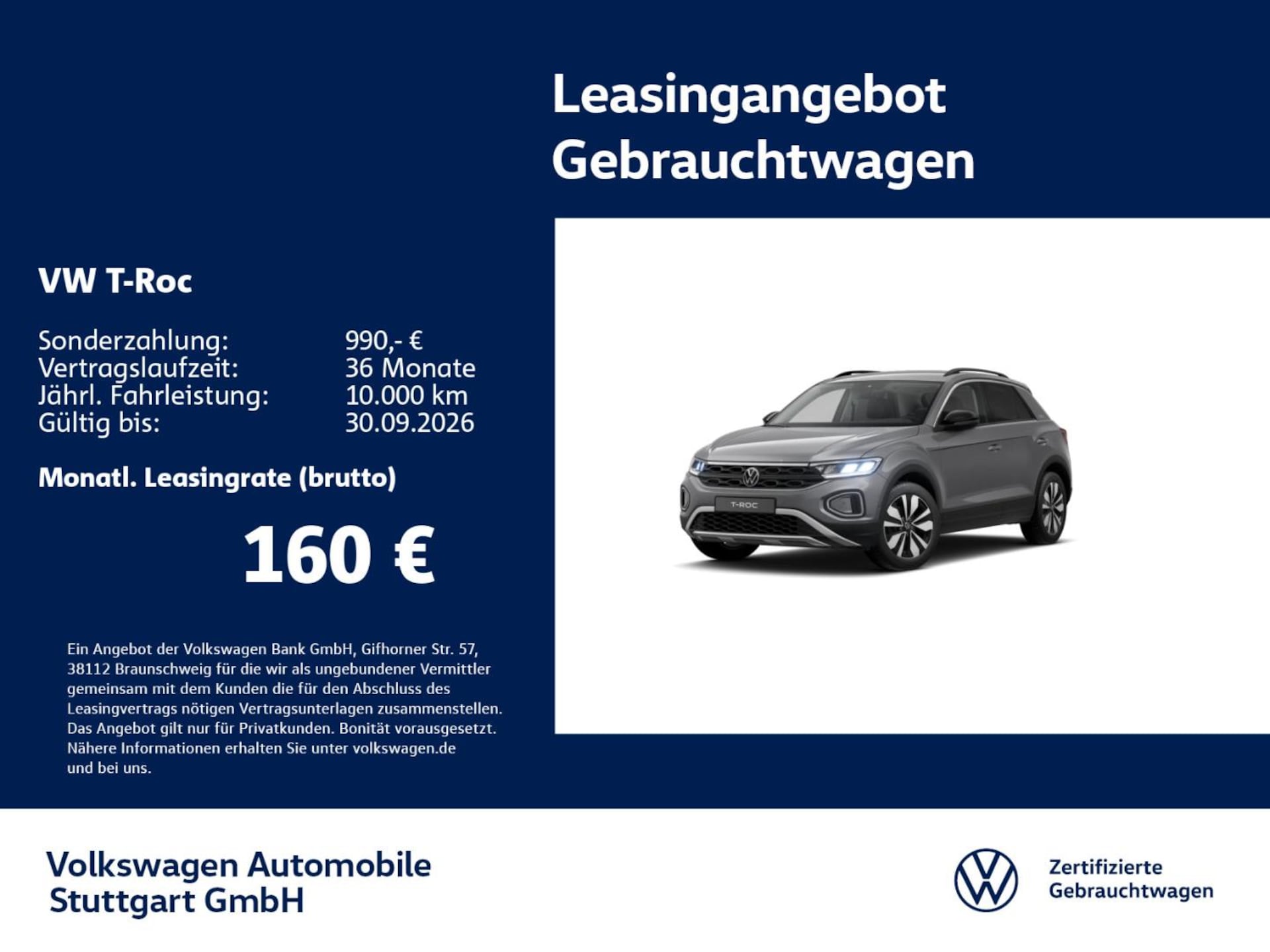 Volkswagen T-Roc Life