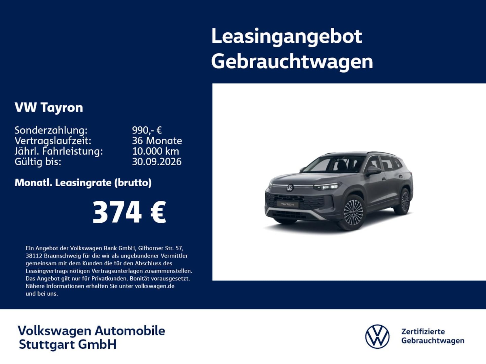 Volkswagen Tayron Life