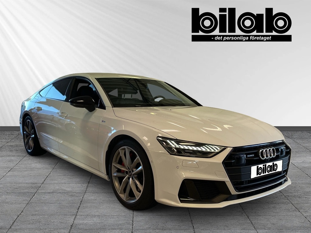 Bild som visar Audi A7 Sportback TFSI e A7 Sportback 55 TFSI e quattro S line 367 hk S tronic - för mer information kontakta din Audi Partner