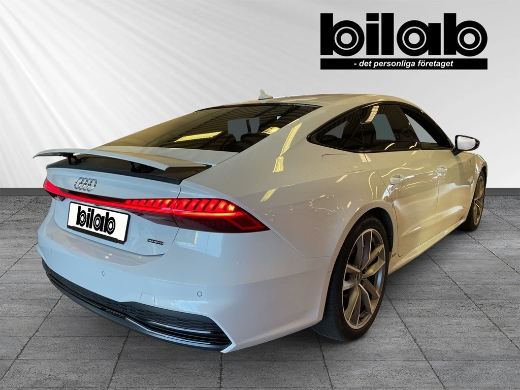 Bild som visar Audi A7 Sportback TFSI e A7 Sportback 55 TFSI e quattro S line 367 hk S tronic - för mer information kontakta din Audi Partner