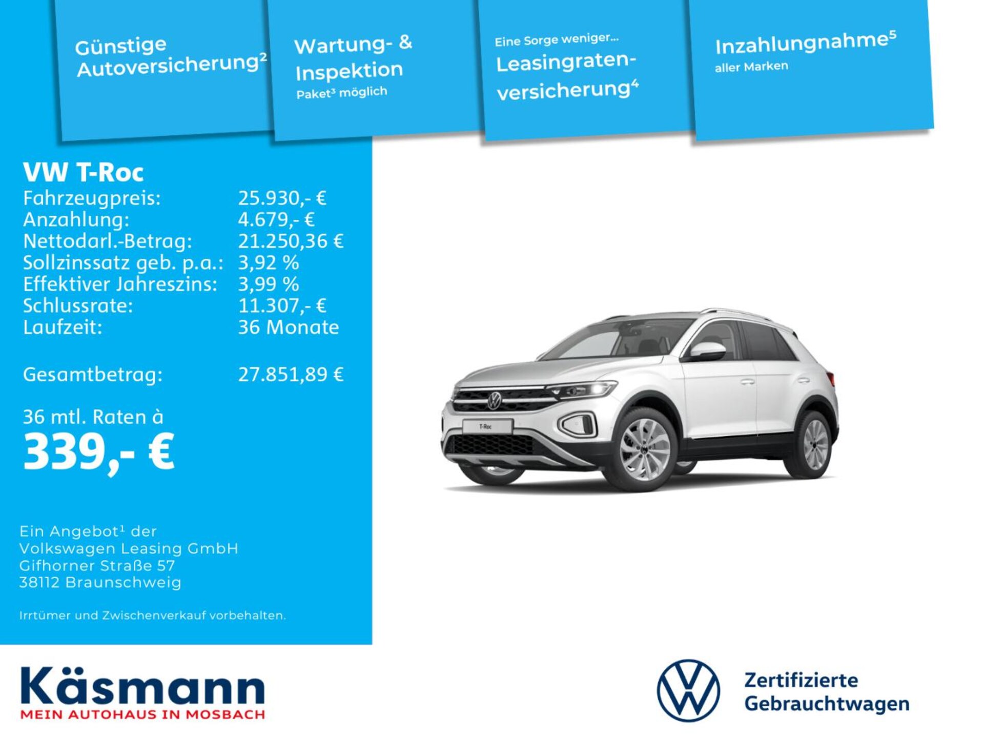 Volkswagen T-Roc Style