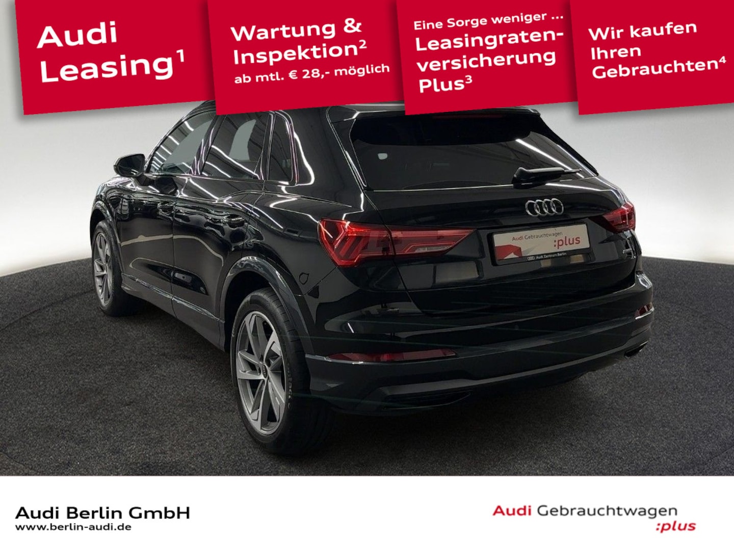 Bild über Audi Q3 TFSI quattro 140 kW S tronic - für weitere Informationen kontaktieren Sie den Audi Partner