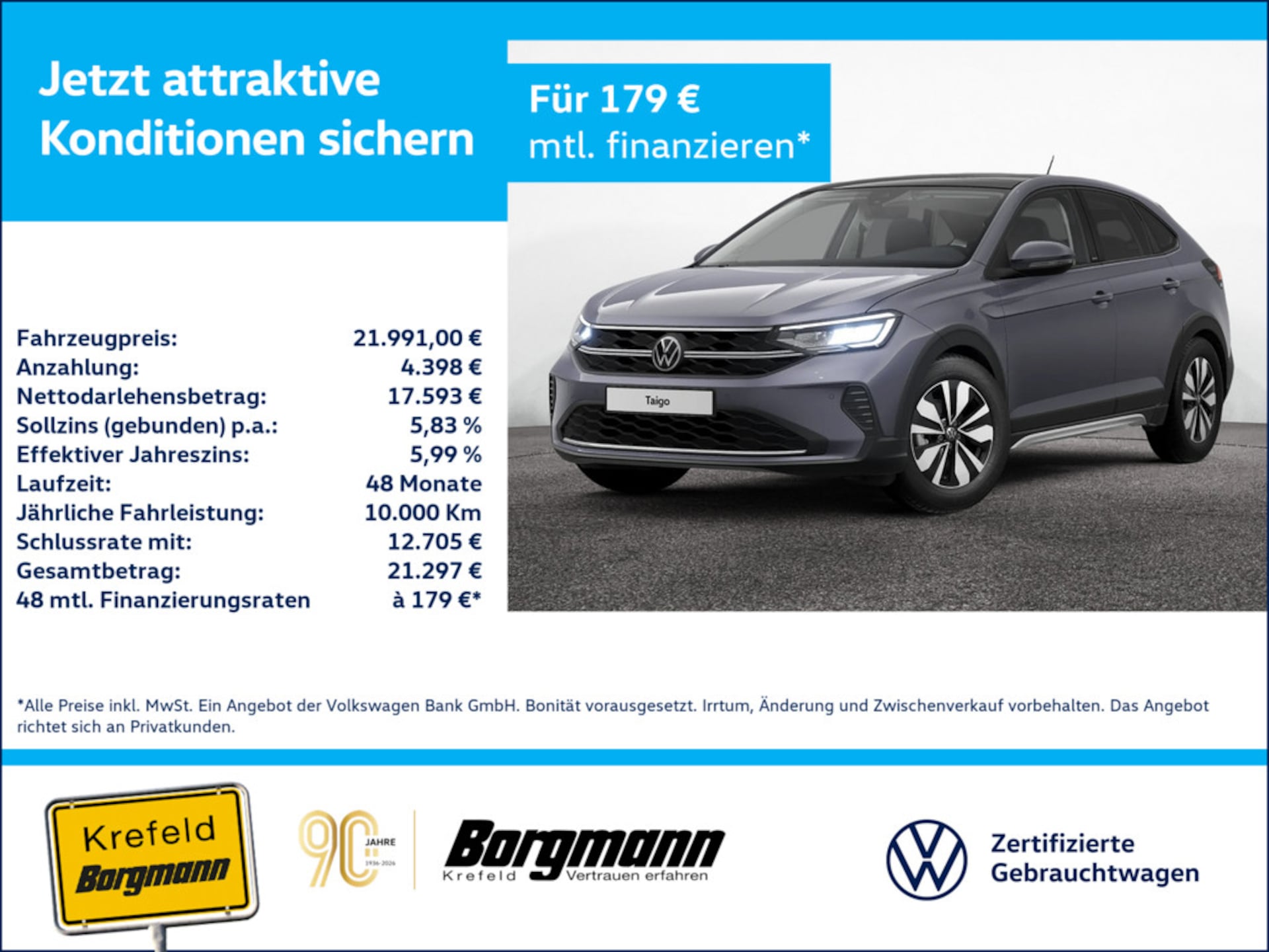 Volkswagen Taigo — Volkswagen Taigo Taigo 1.0 TSI Move PANO LED NAVI SHZ PDC