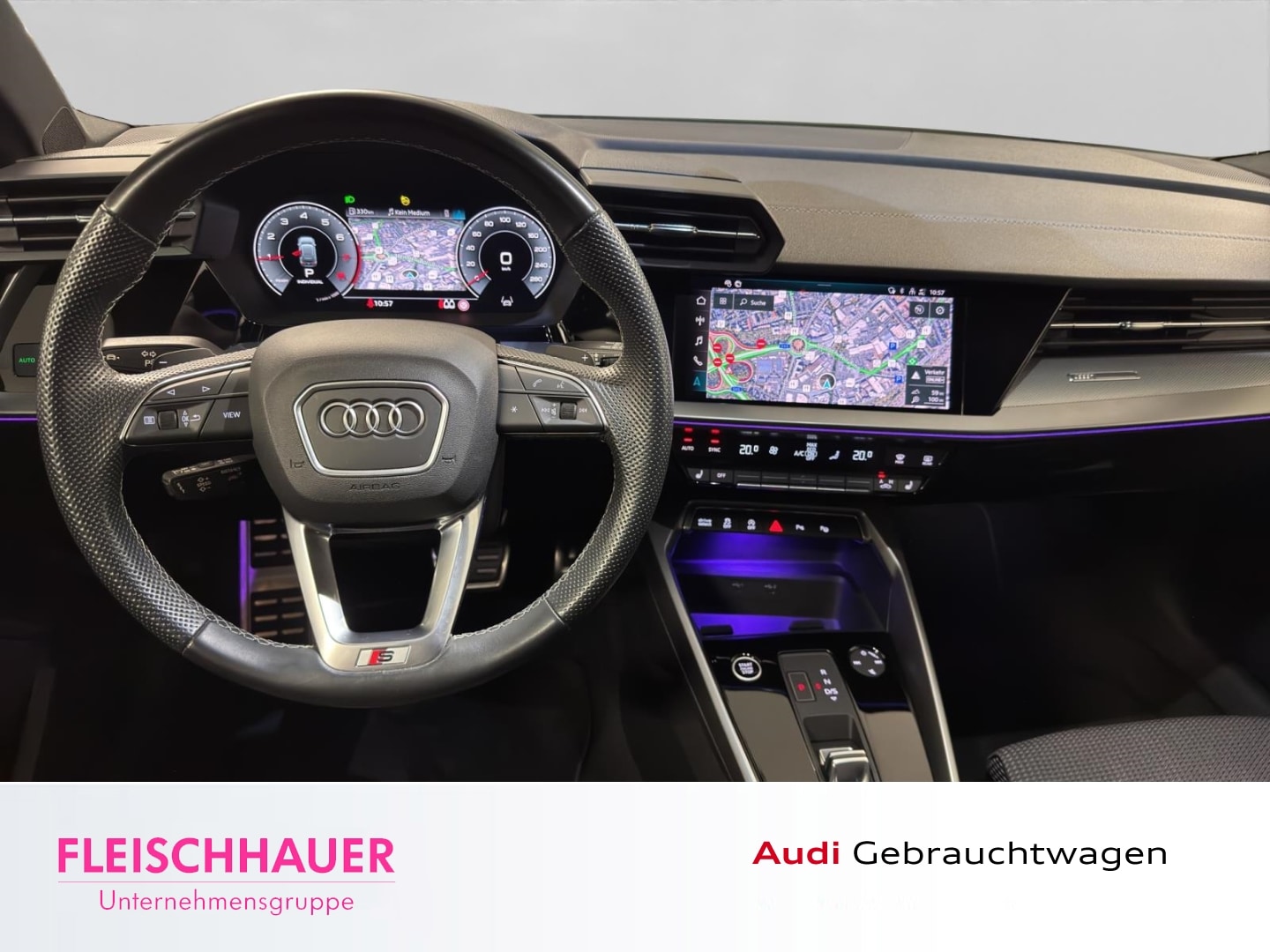 Bild über Audi A3 Sportback S line 35 TFSI S tronic - für weitere Informationen kontaktieren Sie den Audi Partner