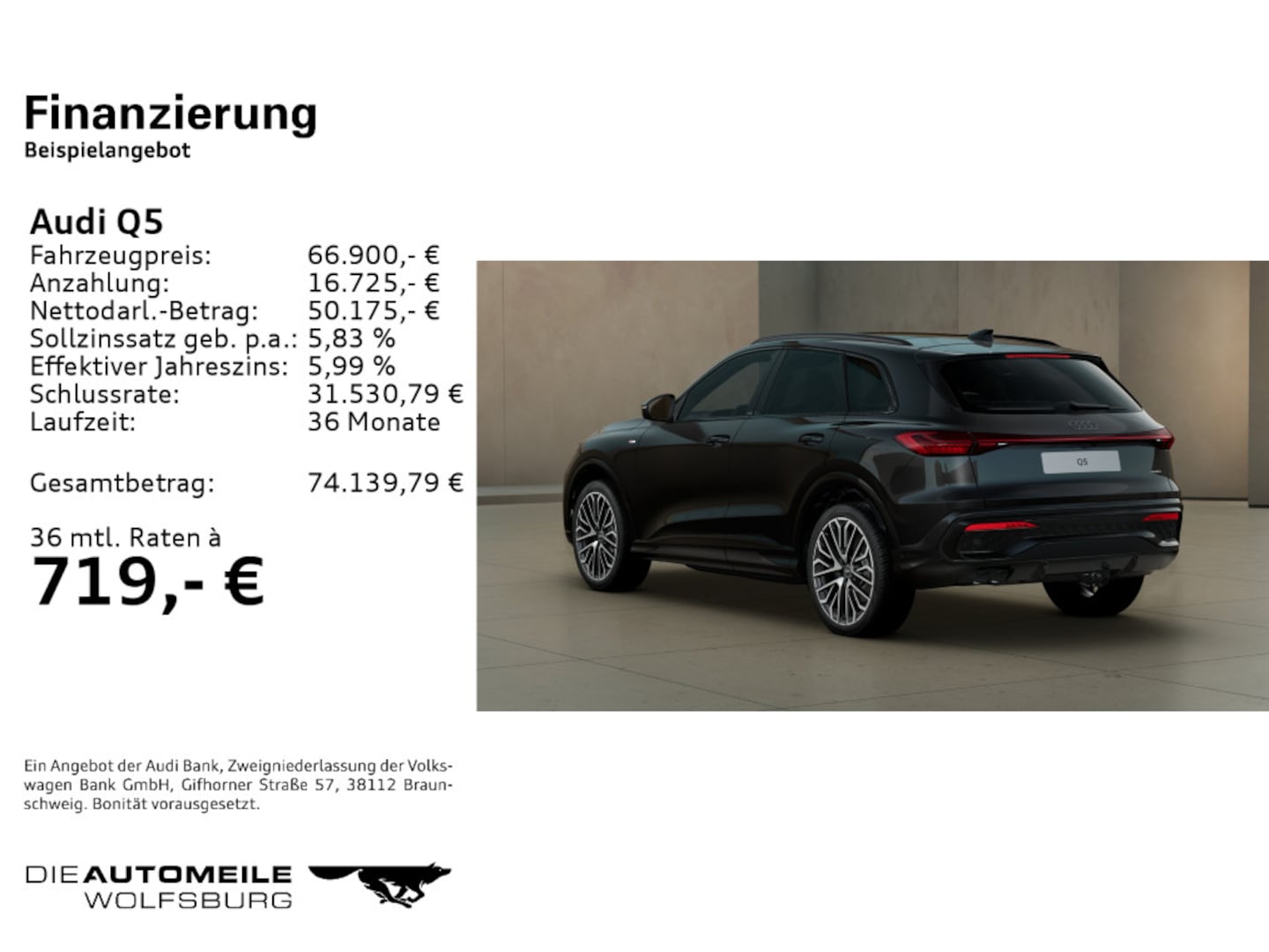 Bild über Audi Q5 SUV TDI quattro 150 kW S tronic - für weitere Informationen kontaktieren Sie den Audi Partner