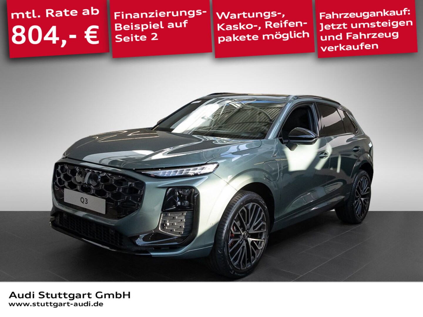 Bild über Audi Q3 SUV e-hybrid e-hybrid 200 kW S tronic - für weitere Informationen kontaktieren Sie den Audi Partner