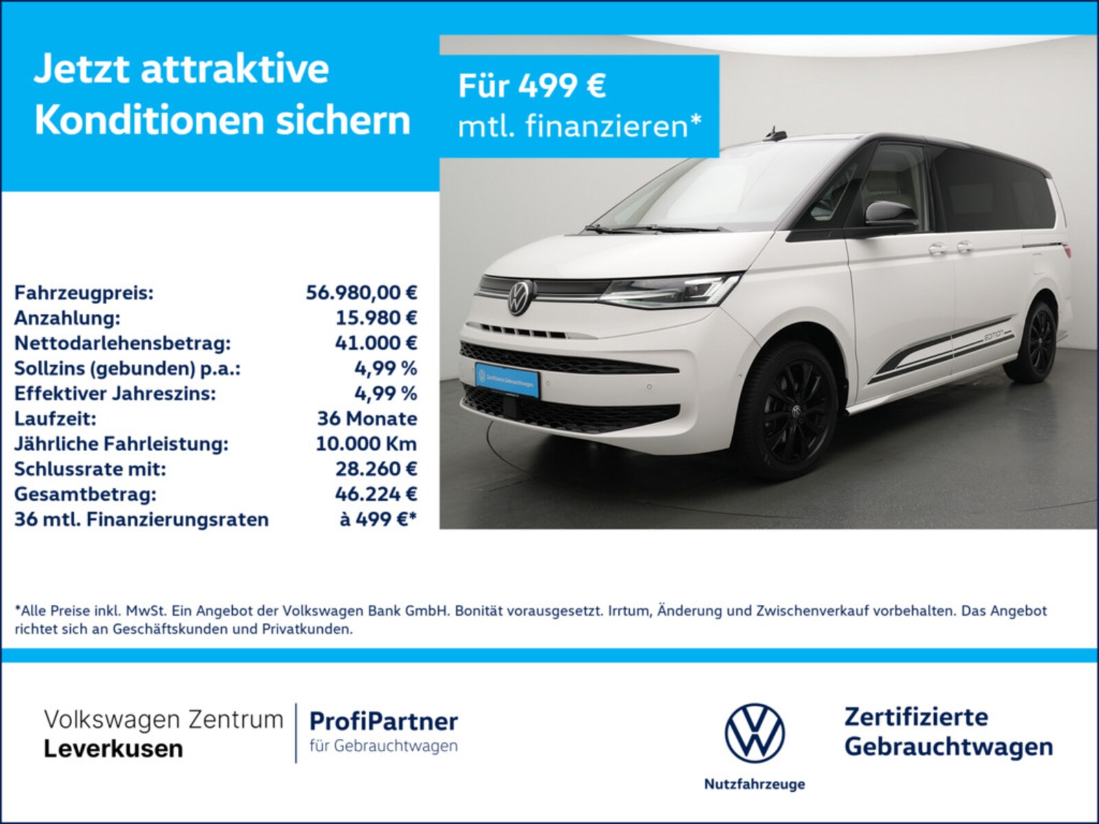 Volkswagen Multivan Langversion