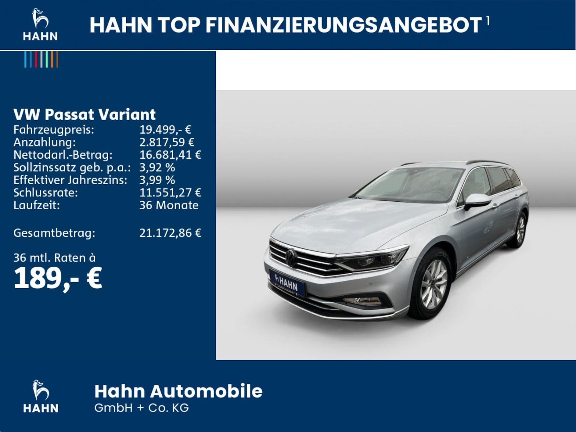 Volkswagen Passat Variant Business