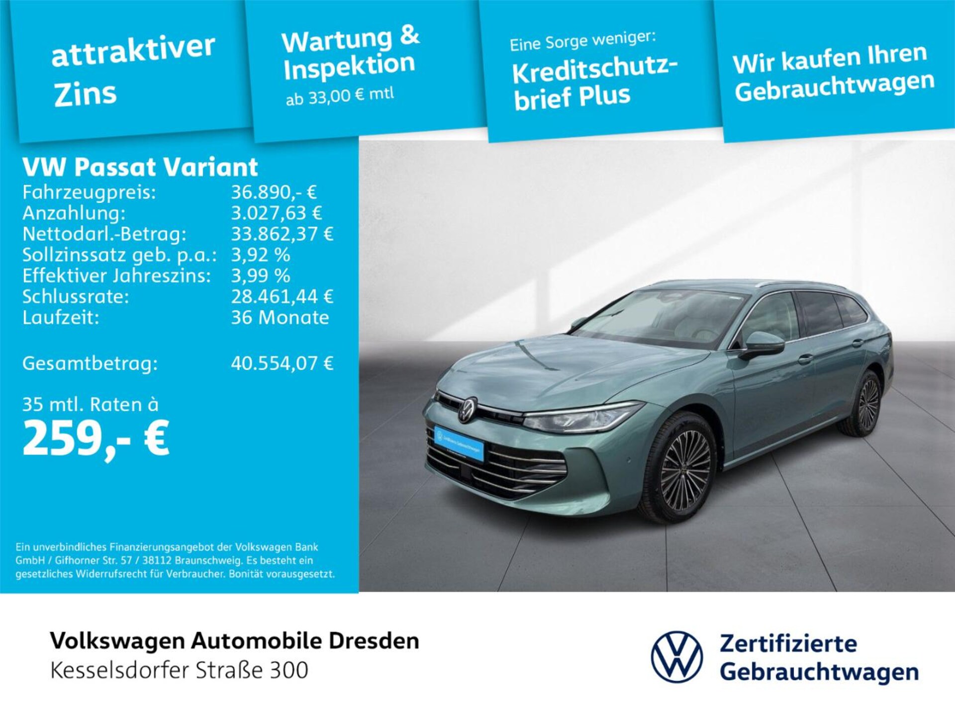 Volkswagen Passat Elegance