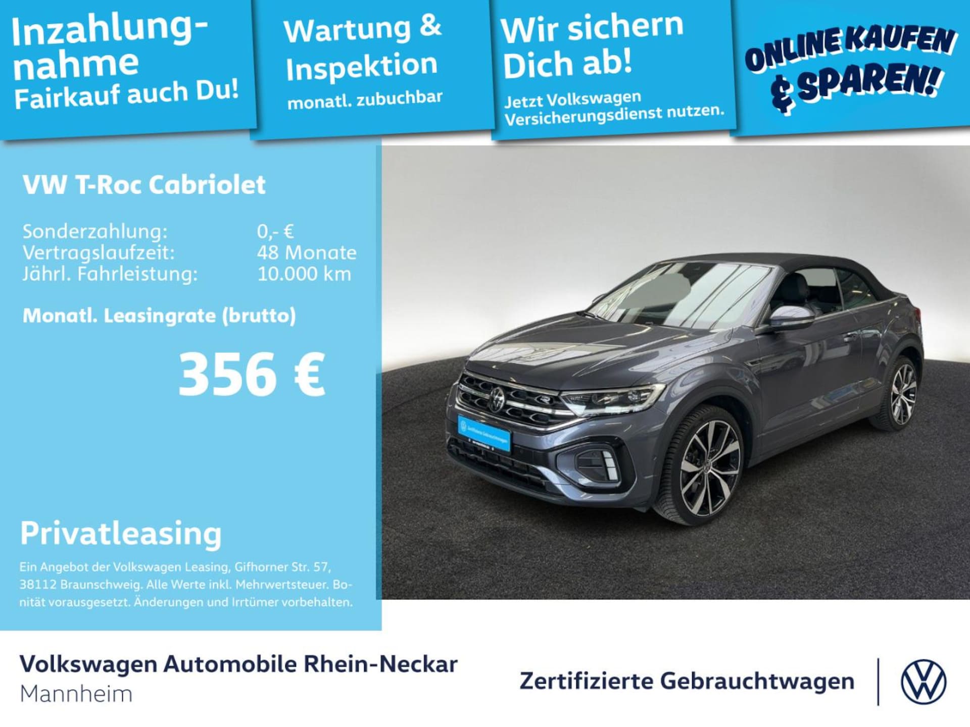 Volkswagen T-Roc Cabriolet R-Line