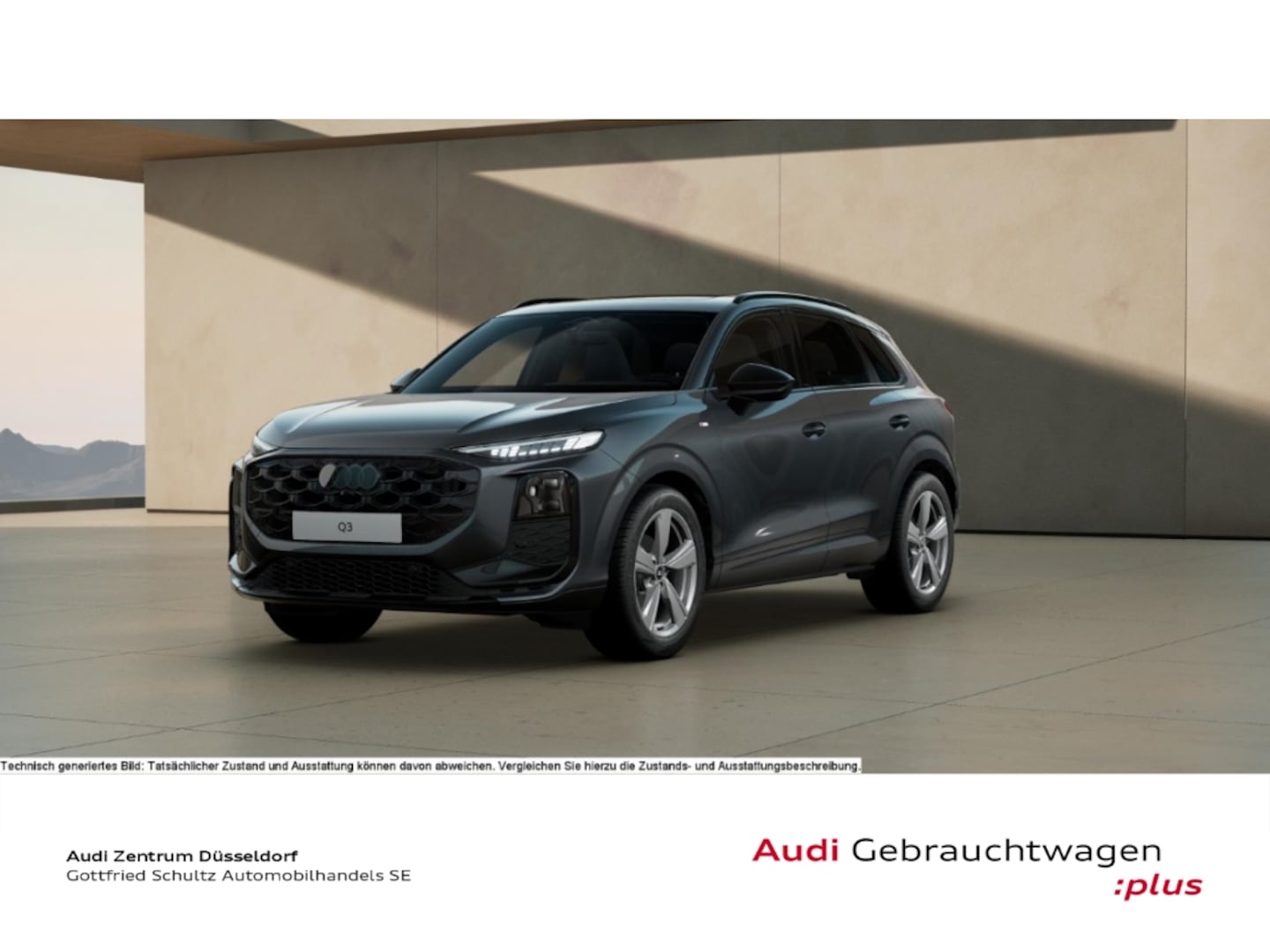 Bild über Audi Q3 SUV TFSI 110 kW S tronic - für weitere Informationen kontaktieren Sie den Audi Partner