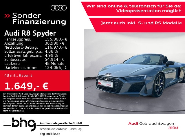 Image about Audi R8 Spyder FSI quattro S tronic