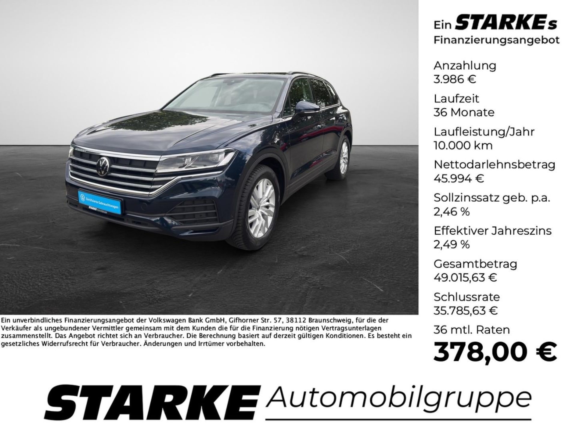Volkswagen Touareg Basis-Modell