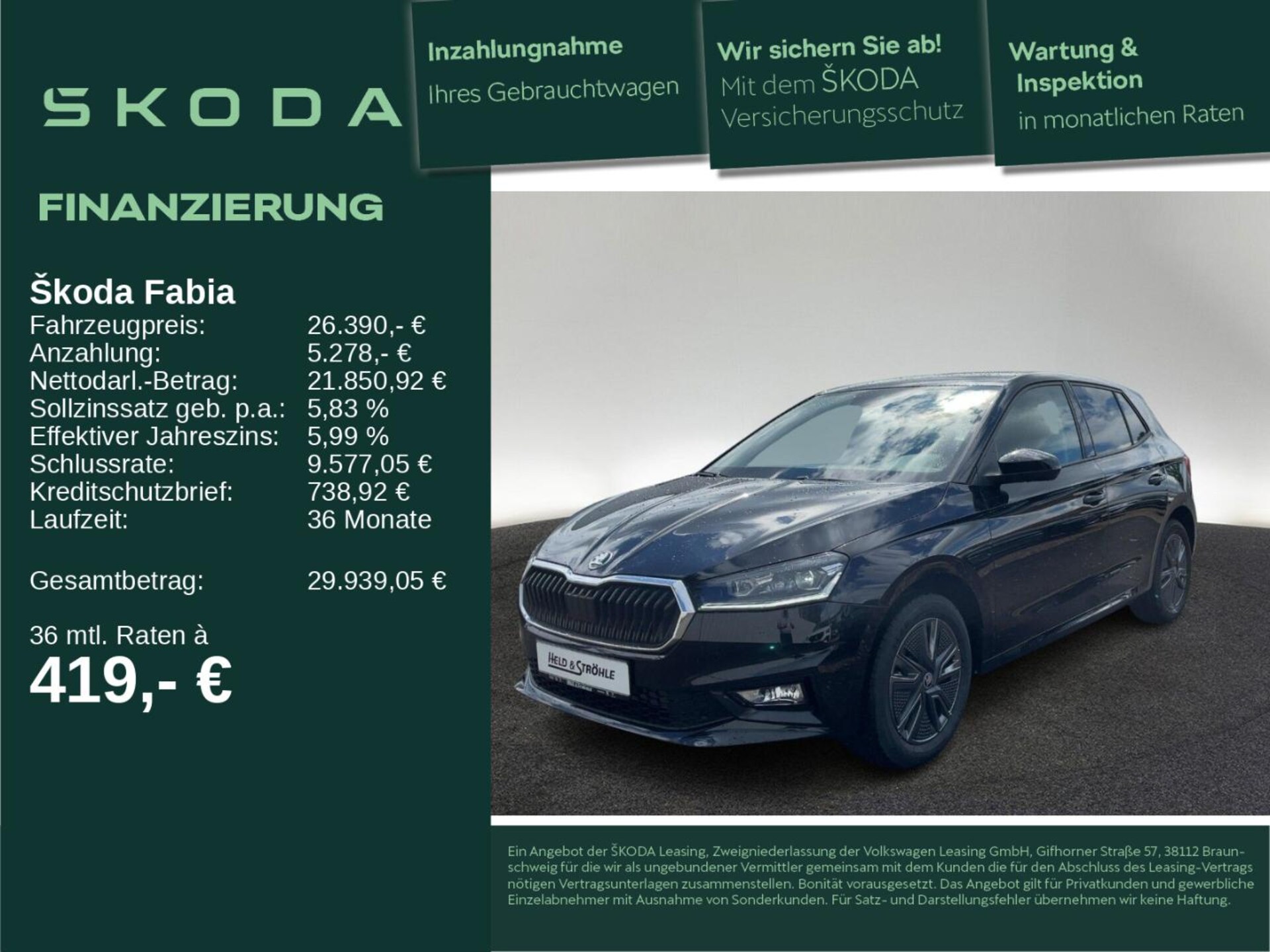 Skoda Fabia Selection