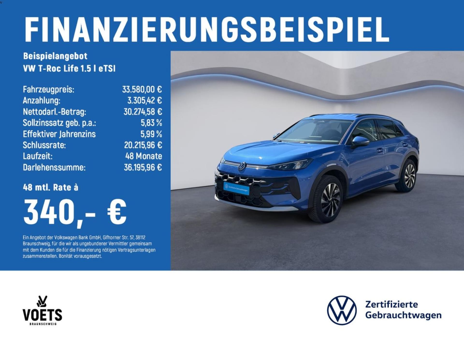 Volkswagen T-Roc Life