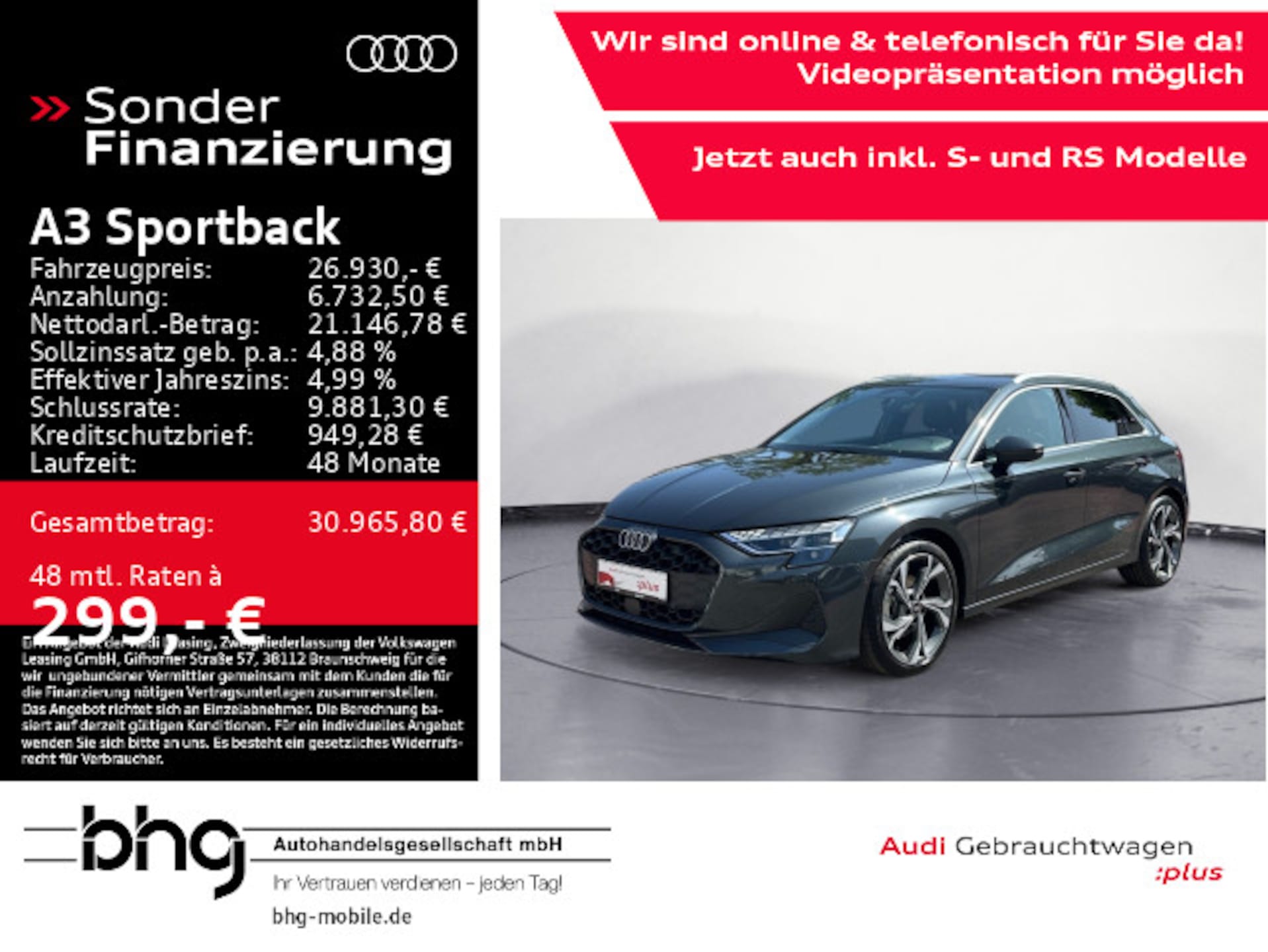 Audi A3 Sportback