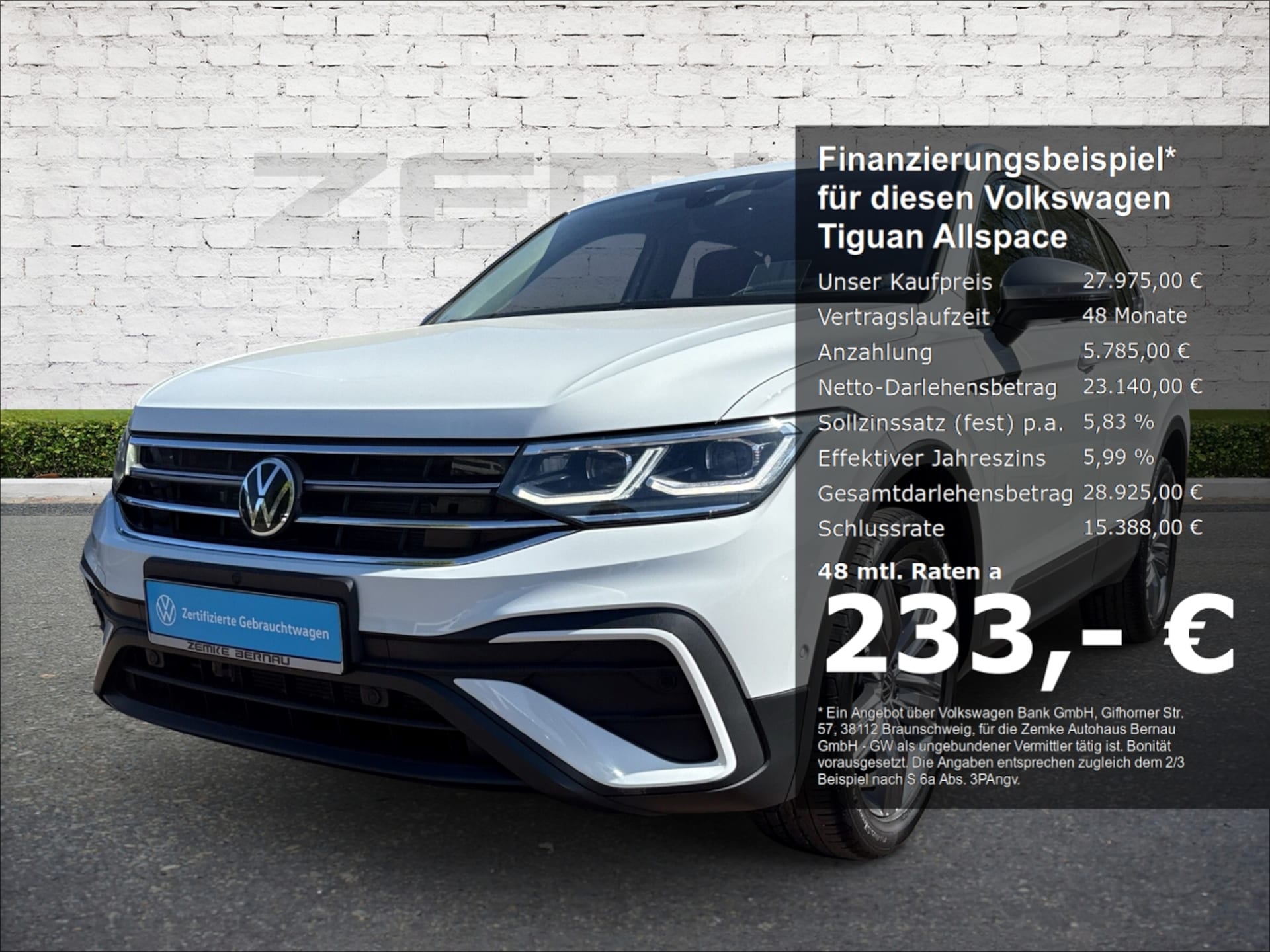 Volkswagen Tiguan Allspace Life