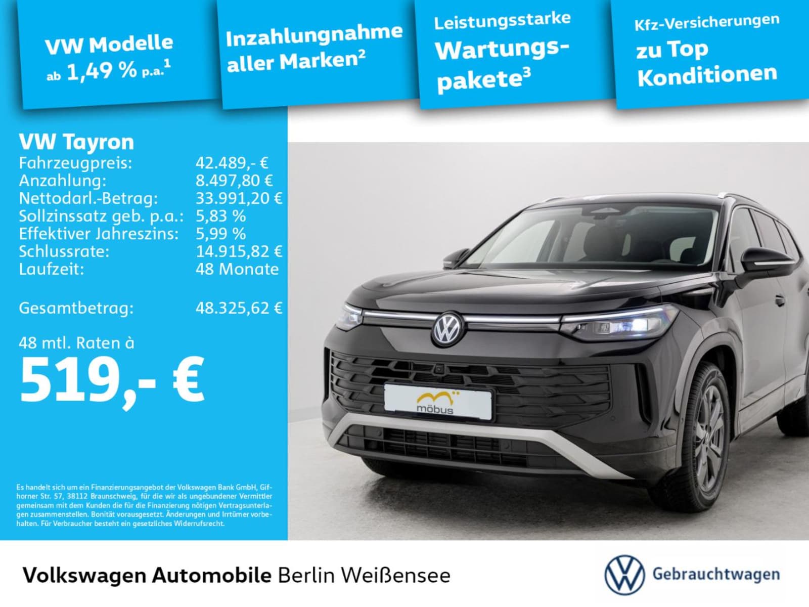 Volkswagen Tayron – Bild 2