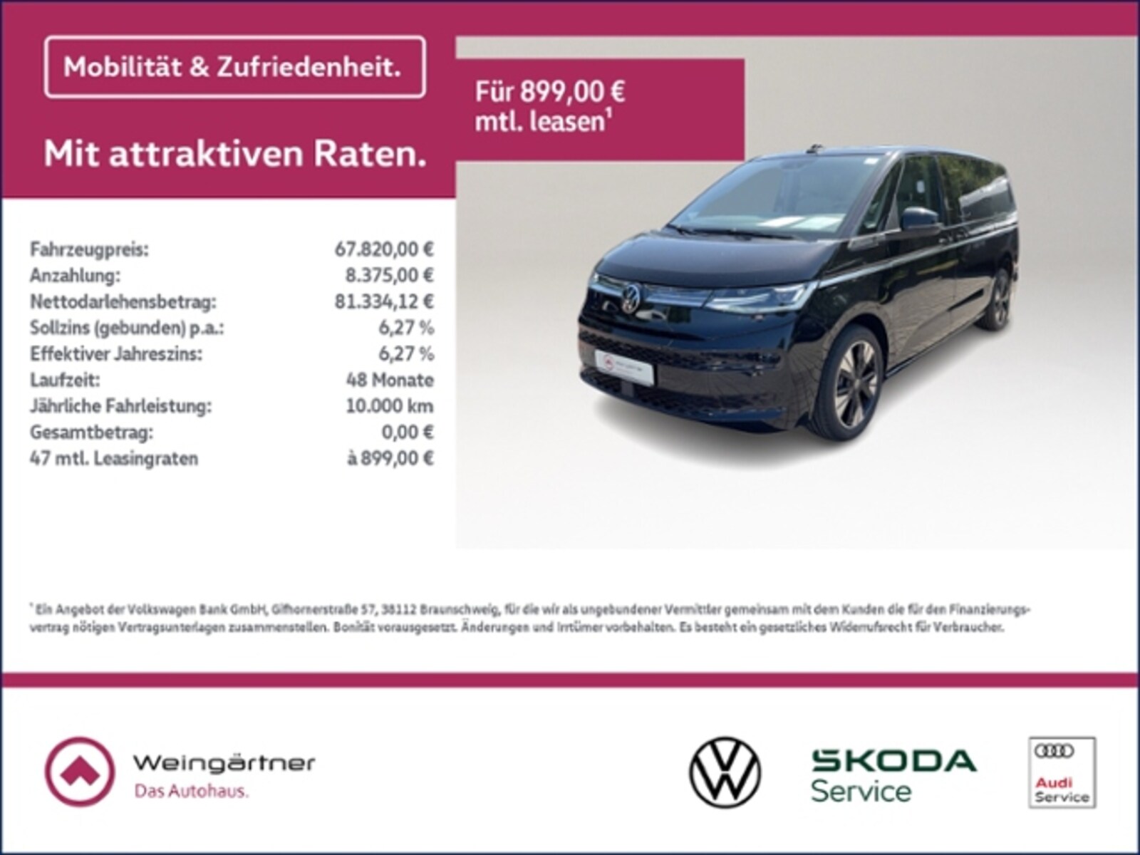 Volkswagen Multivan Langversion