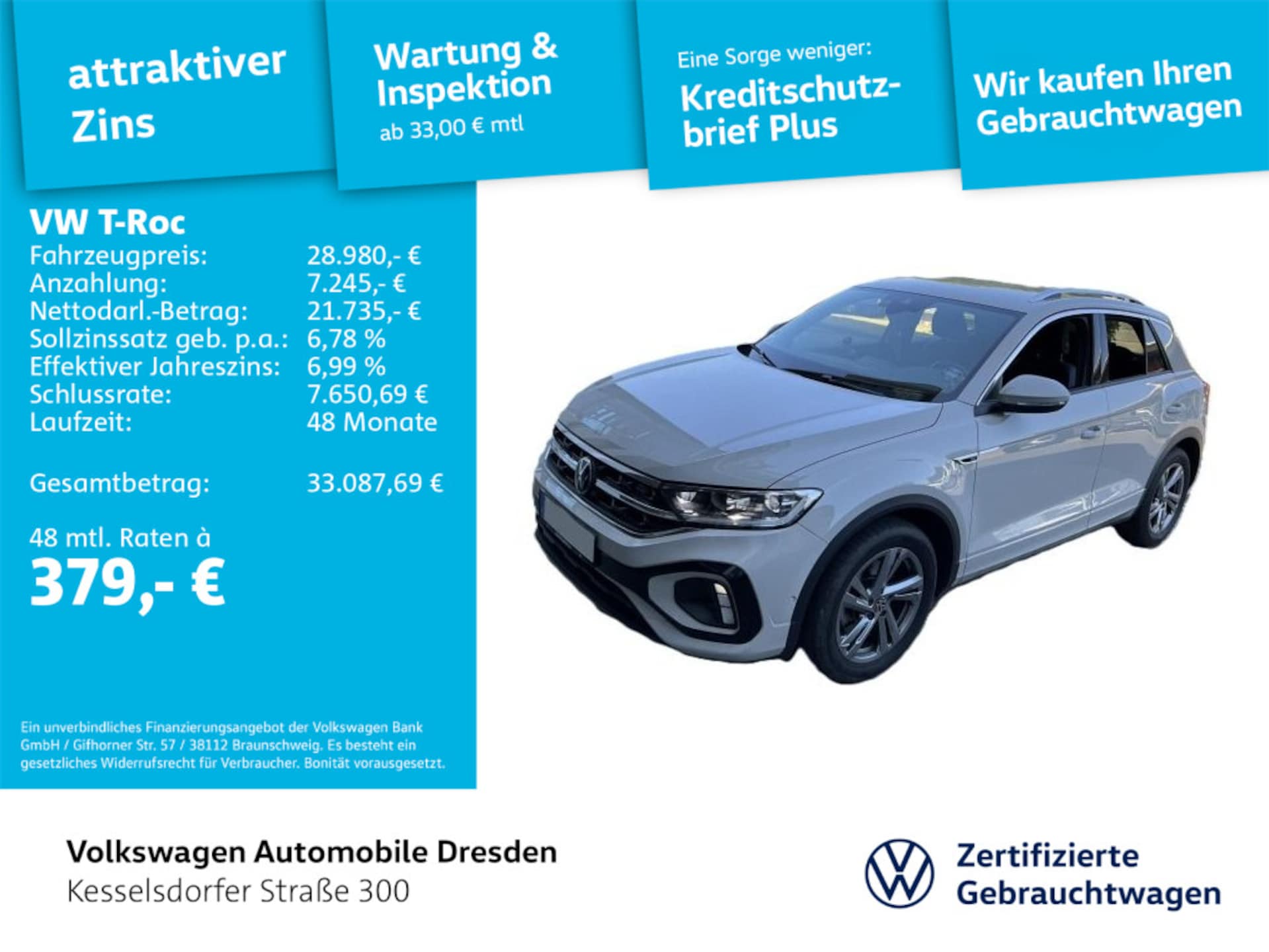 Volkswagen T-Roc R-Line