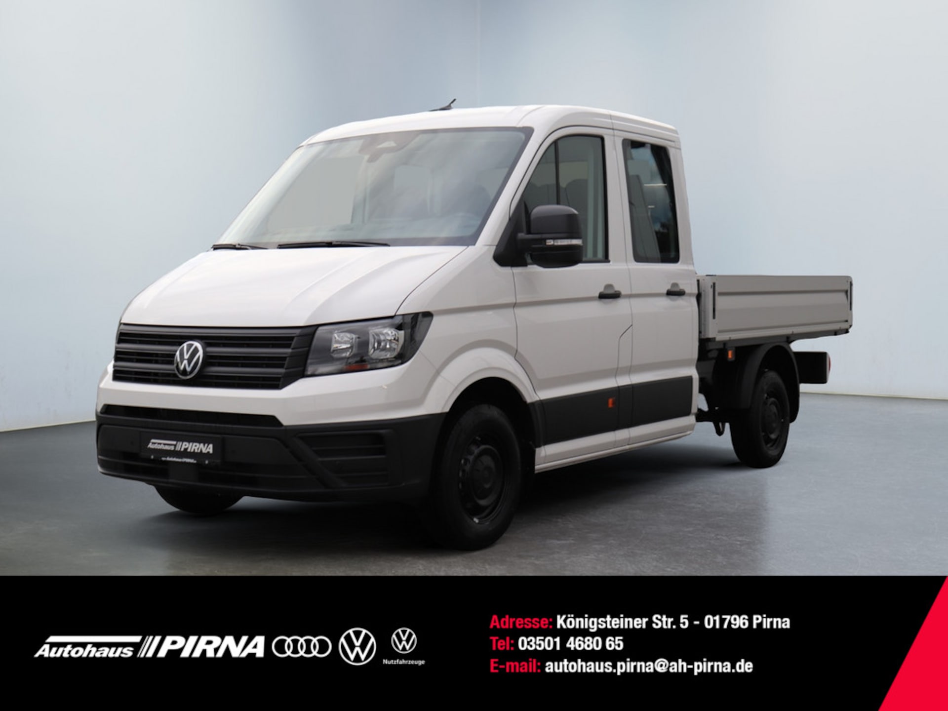 Volkswagen Crafter Doppelkabine mittlerer Radstand