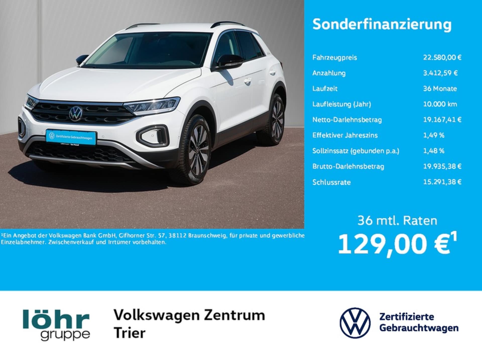 Volkswagen T-Roc Life