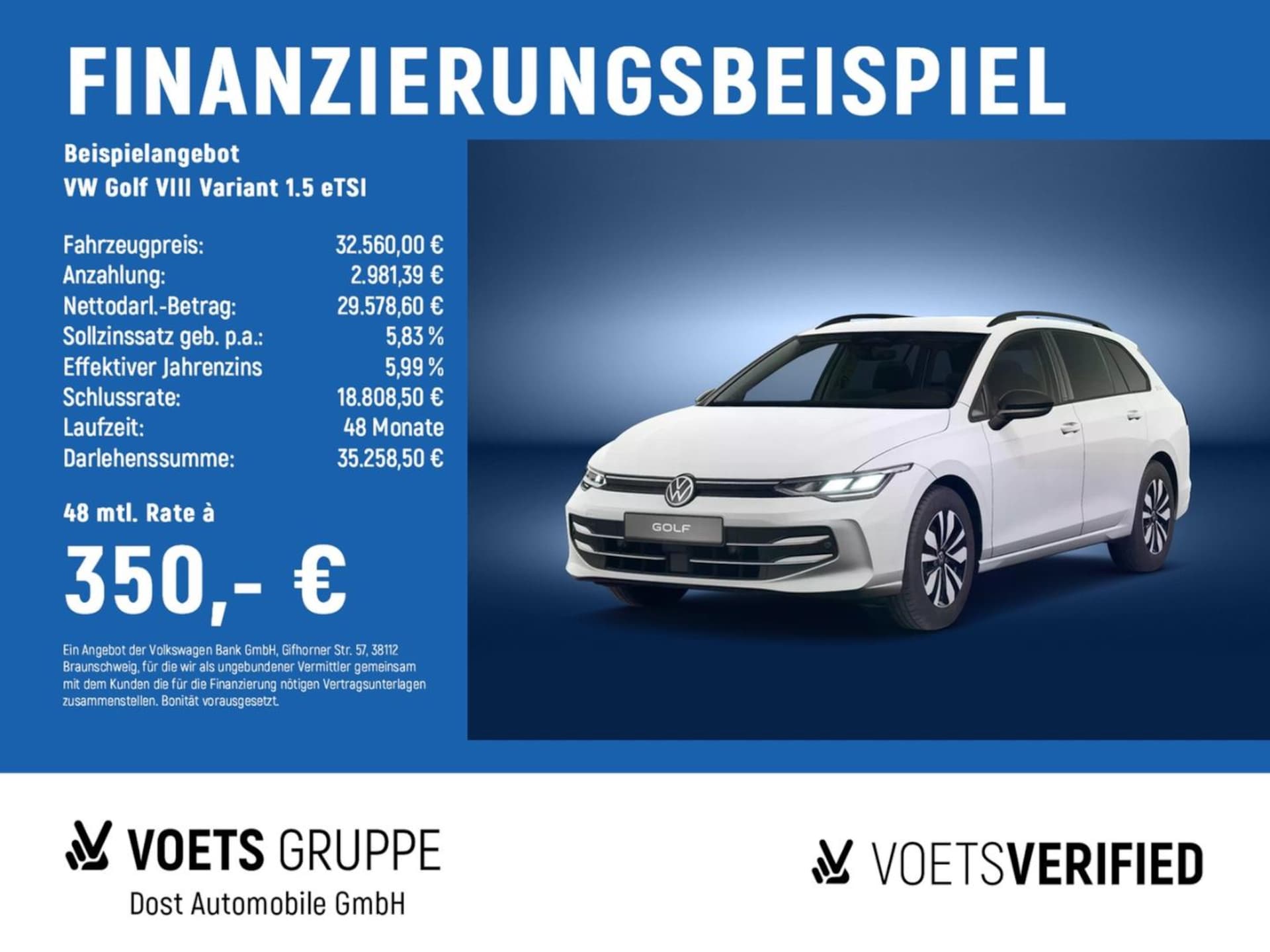 Volkswagen Golf Variant — Volkswagen Golf Variant Golf VIII Variant 1.5 eTSI Goal KAMERA+NAVI+SHZ