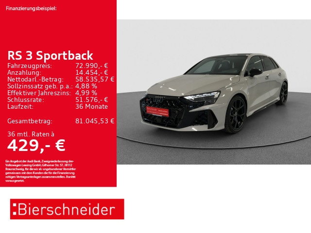 Audi RS3 Sportback TFSI Quattro S Tronic -  - Joinsteer - #1