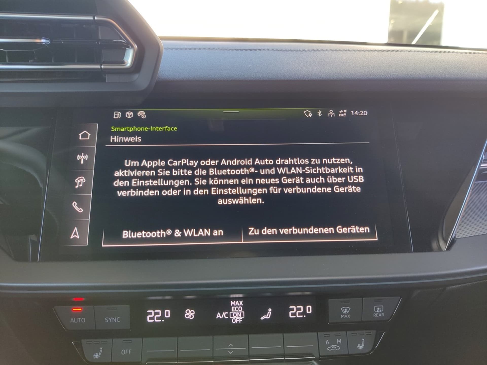 Audi A3 Sportback S line