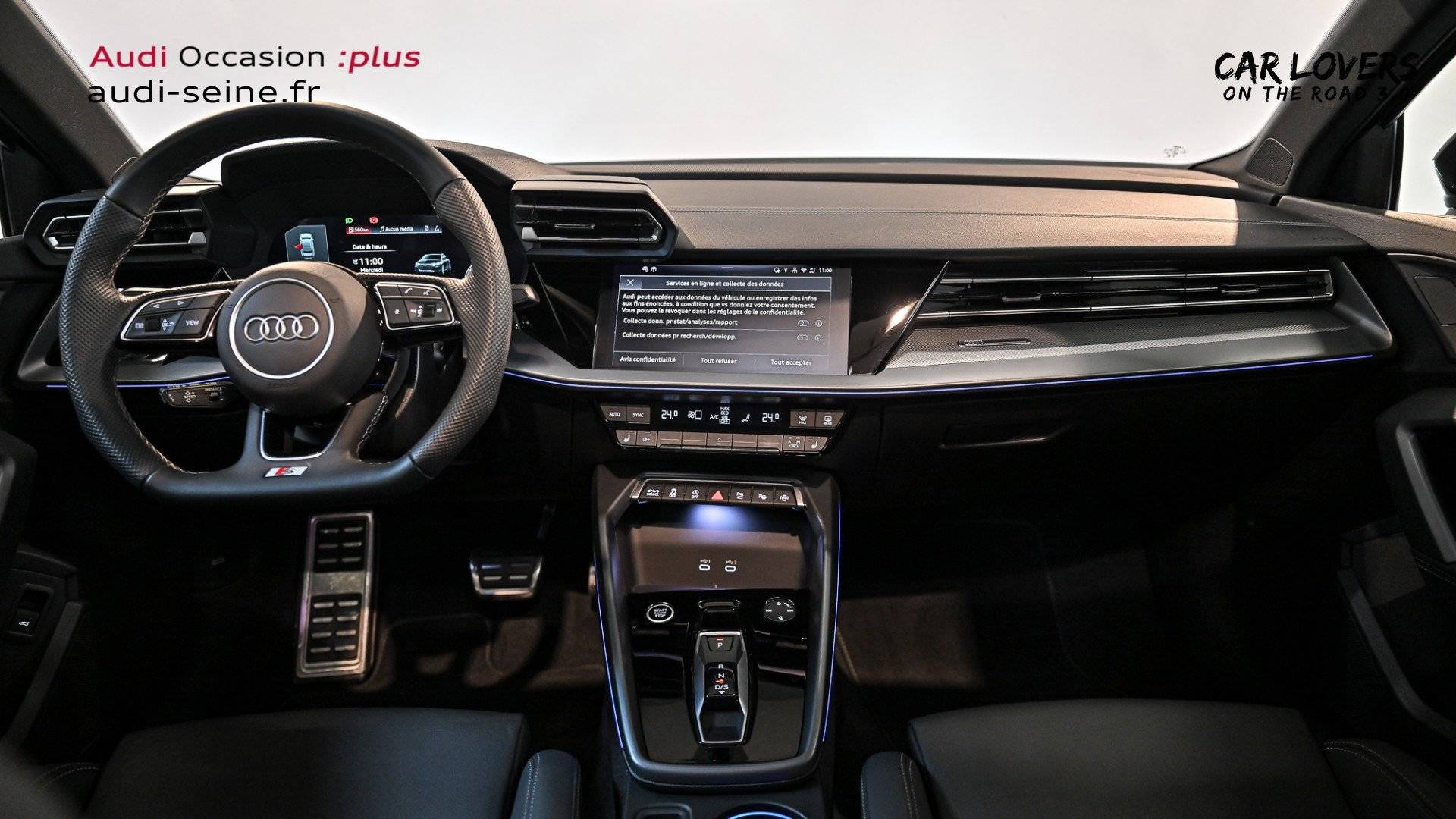 Image about Audi A3 Berline S line 35 TFSI Hybride 110 kW (150 ch) S tronic