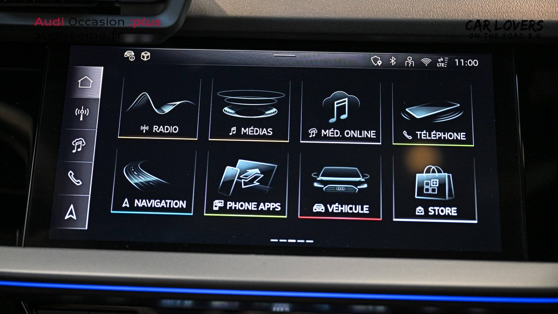 Image about Audi A3 Berline S line 35 TFSI Hybride 110 kW (150 ch) S tronic