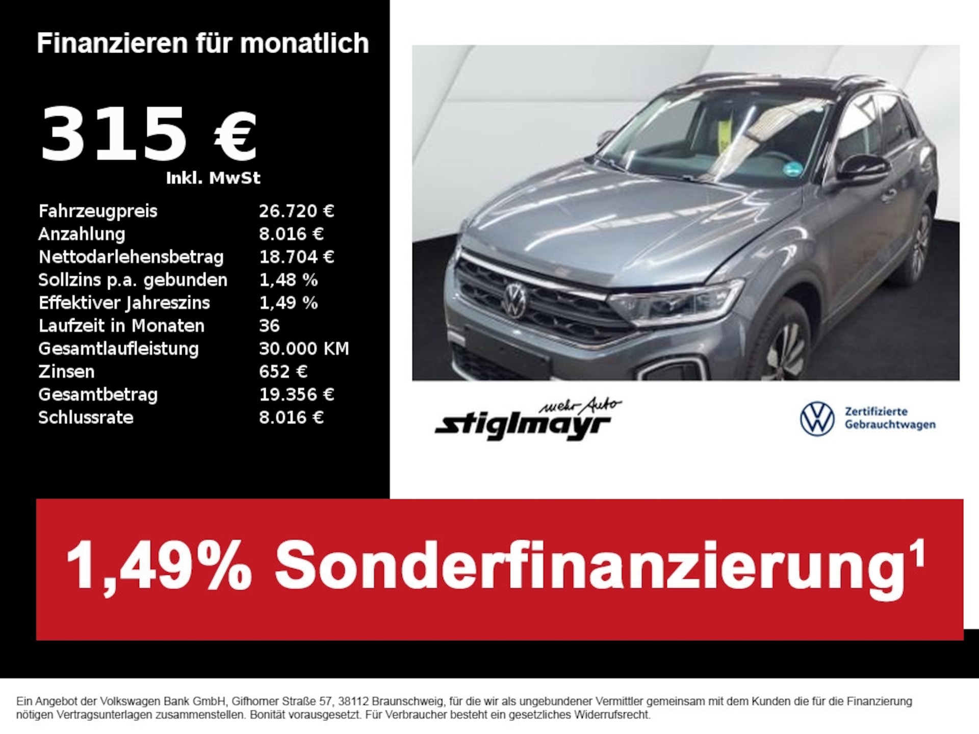 Volkswagen T-Roc Life