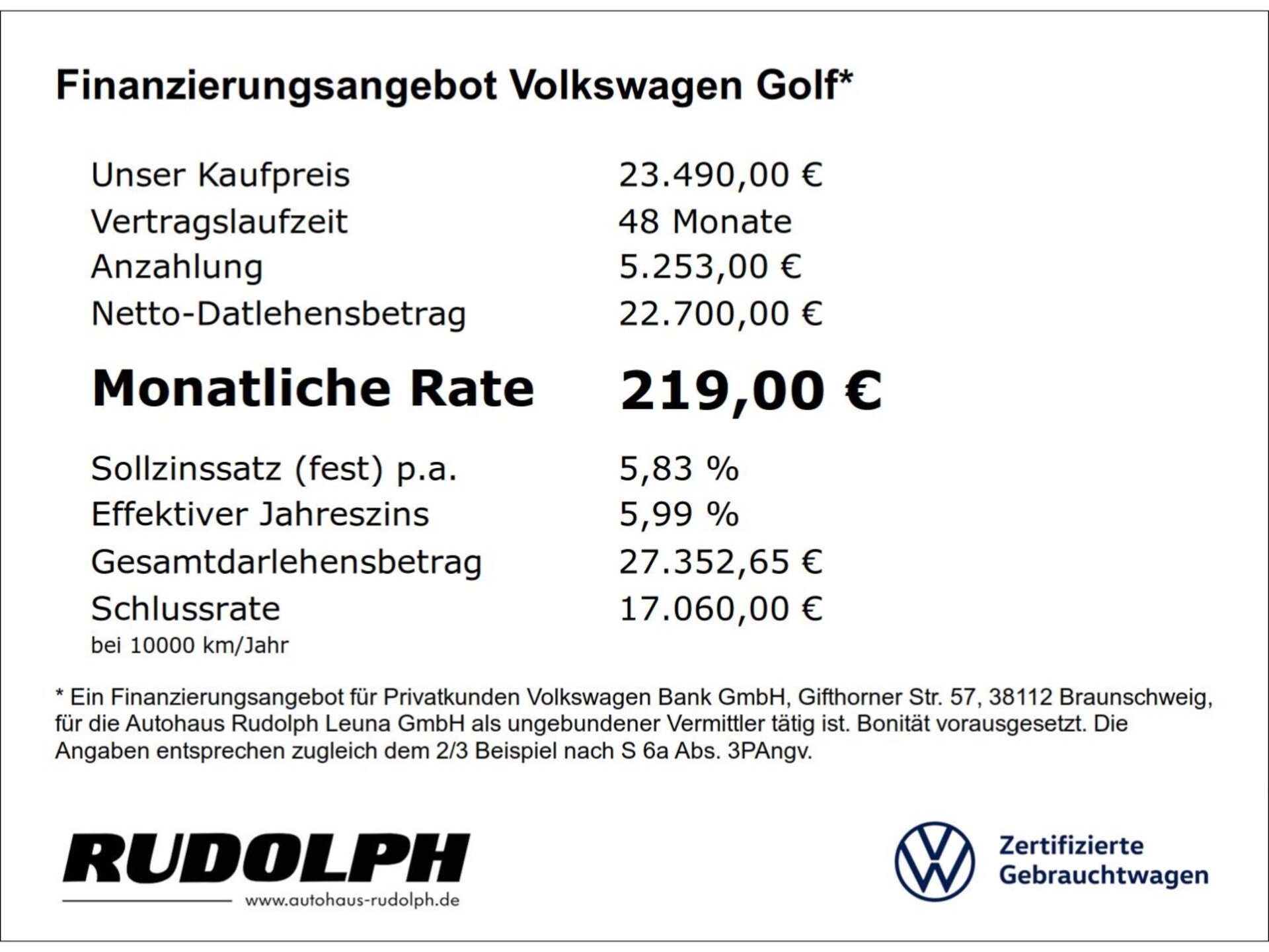 Volkswagen Golf Style