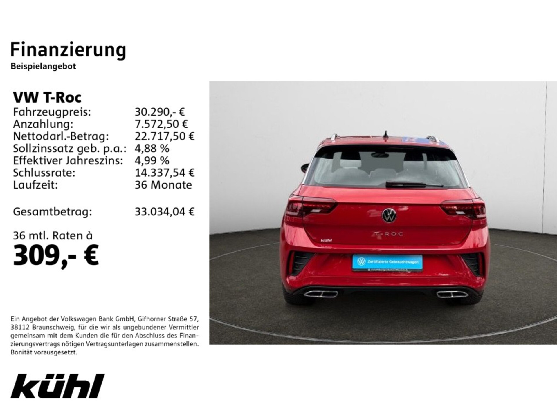 Volkswagen T-Roc R-Line