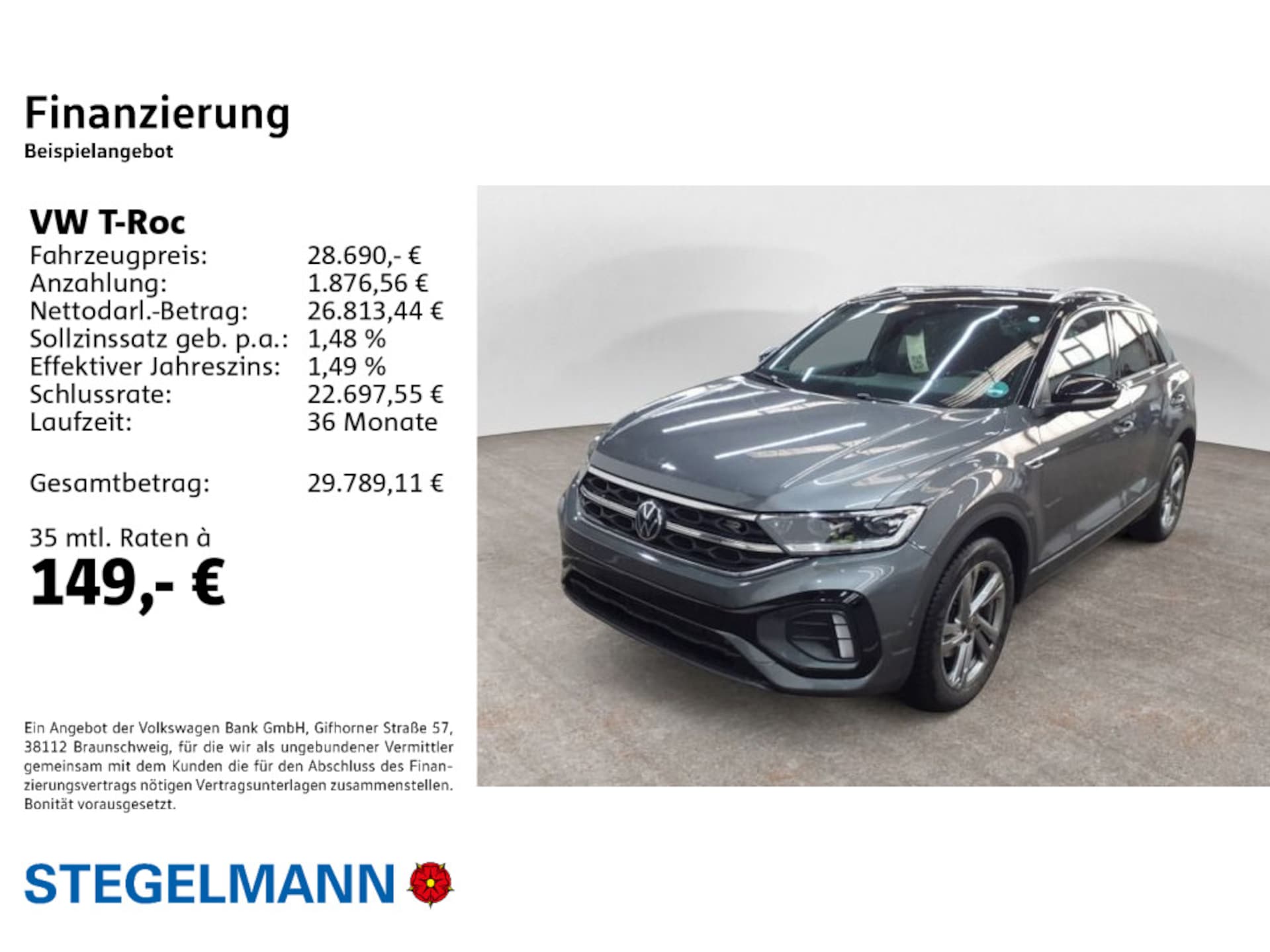 Volkswagen T-Roc R-Line